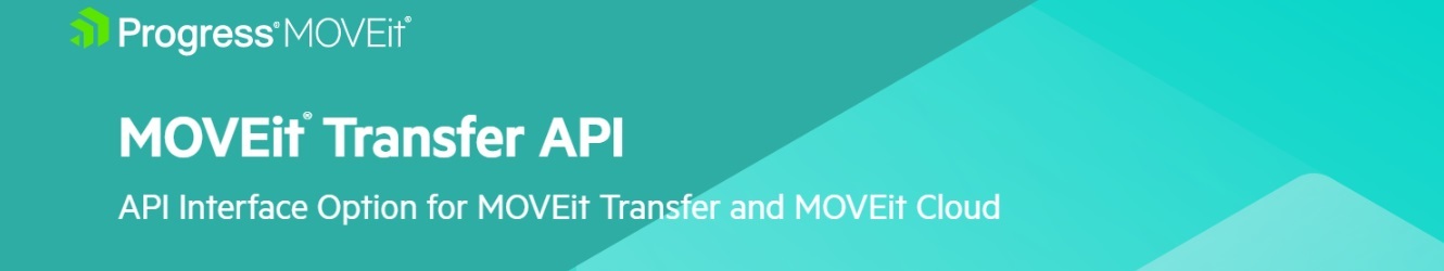 MOVEit Transfer File Sharing API interface and clients offer third-party programs (including Web applications) programmatic access to a wide variety of MOVEit Transfer and MOVEit Cloud File Transfer services and administrative capabilities.