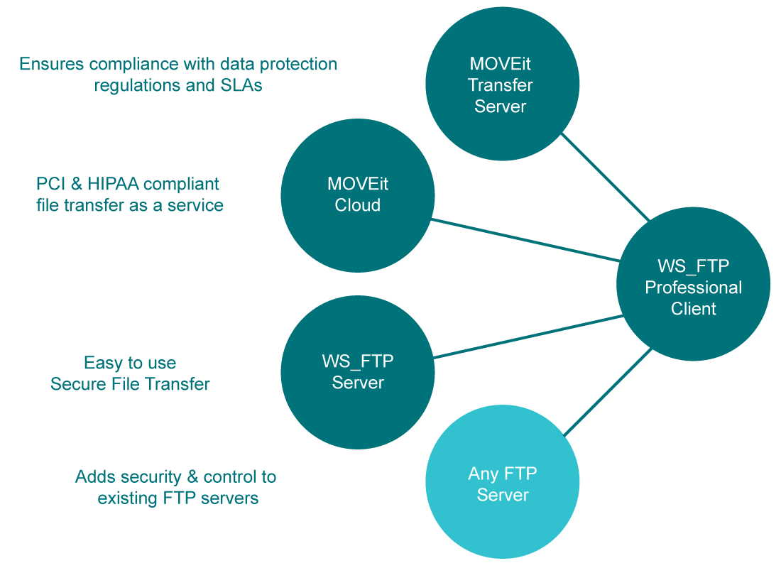 強大的家族連結 - WS_FTP - Professional FTP Client Software